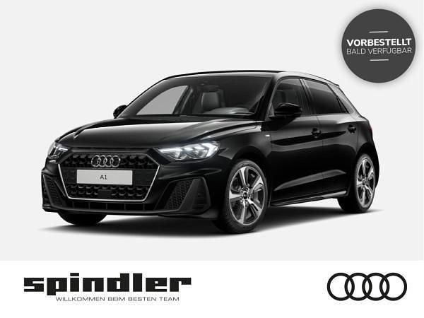 Schwarz (mythosschwarz metallic) Neu 2025 Audi A1 Sportback S-Line Kleinwagen | 29.440 € (Superpreis) - Bild 1/4