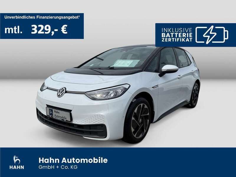 Gletscherweiß metallic Gebraucht 2022 VW ID.3 Pro Performance Kleinwagen | 25.850 € (Fairer Preis) - Bild 1/3