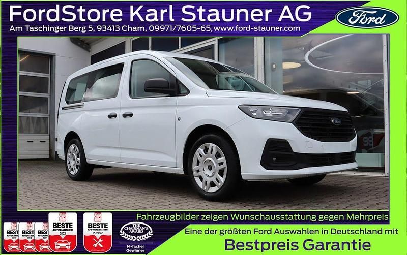 Frozen white Neu 2025 Ford Tourneo Trend Van / Kleinbus | 37.780 € (Fairer Preis) - Bild 1/4