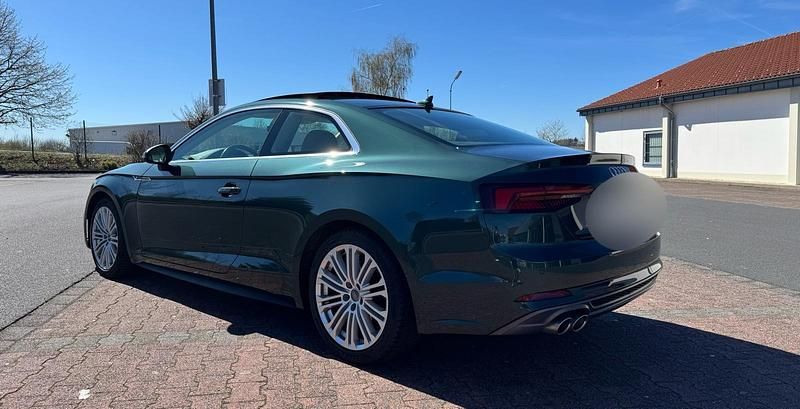 Second-hand Audi A5 218 CP (160 kW) 2017 Verde Coupe