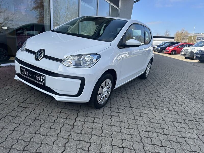 Weiß Gebraucht 2021 VW up! Basis Kleinwagen | 8.890 € (Guter Preis) - Bild 1/4