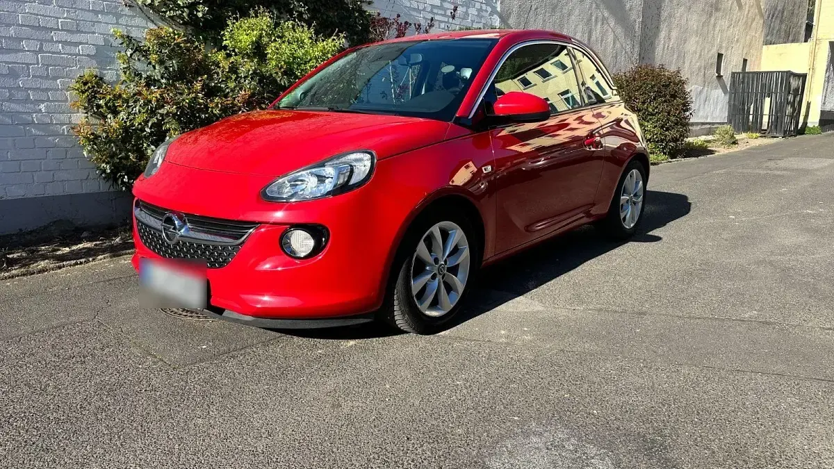 Usata Opel Adam 69 CV (50 kW) 2017 Rosso Utilitaria