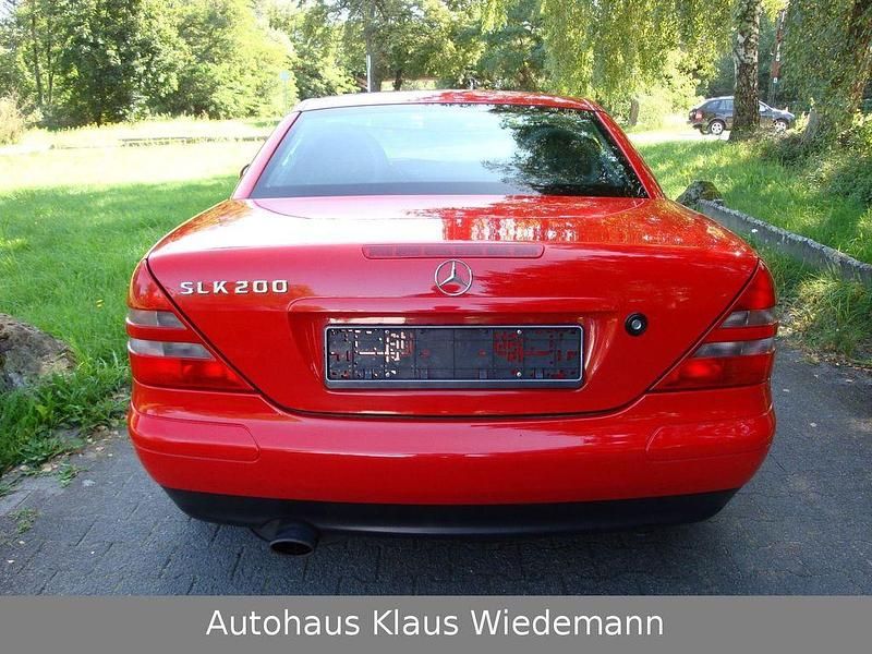 Gebraucht Mercedes SLK200 136 PS (100 kW) 1999 Magma  rot Cabrio