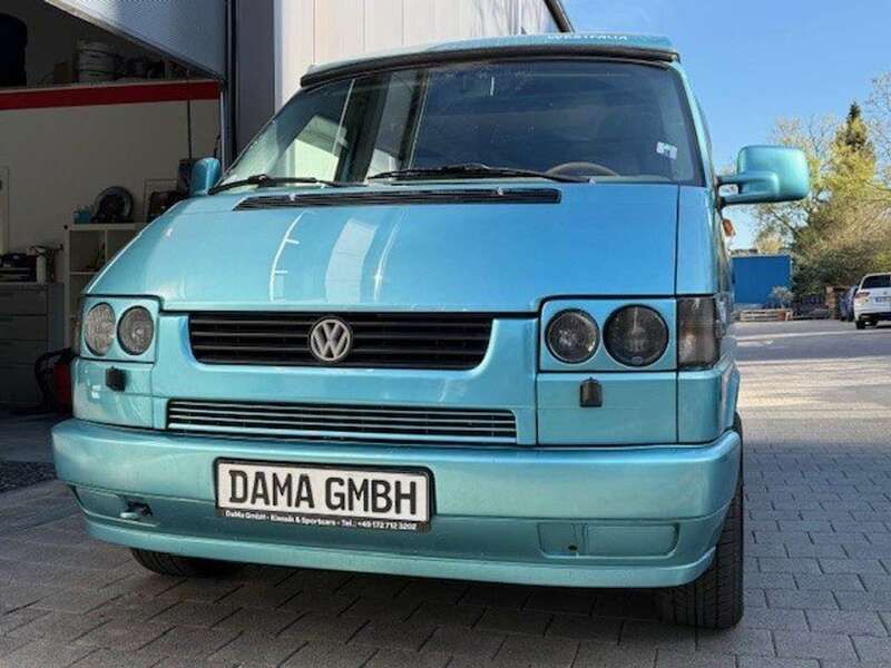 Aquamarine Gebraucht 1994 VW T4 California Van | 14.700 € - Bild 1/4