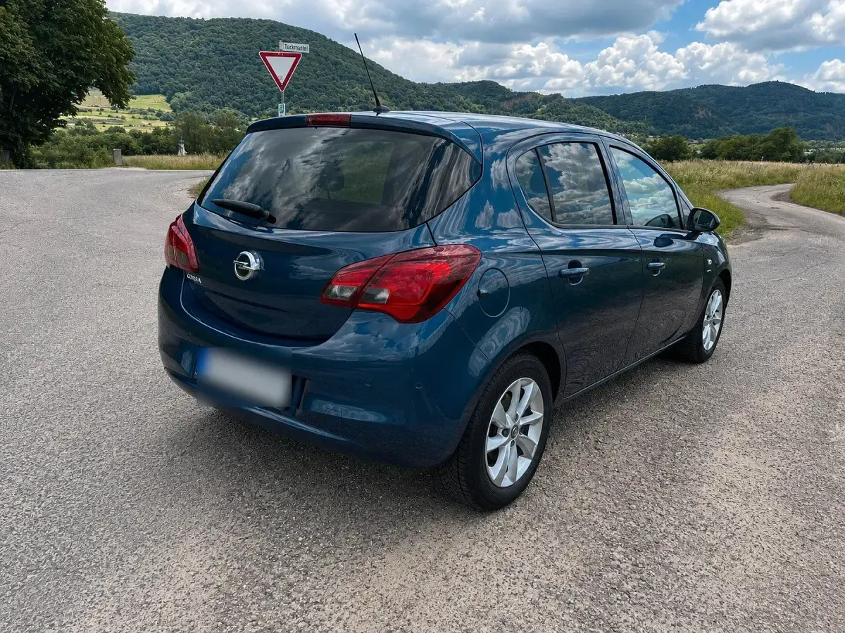 Gebraucht Opel Corsa Active 90 PS (66 kW) 2016 Blau Kleinwagen