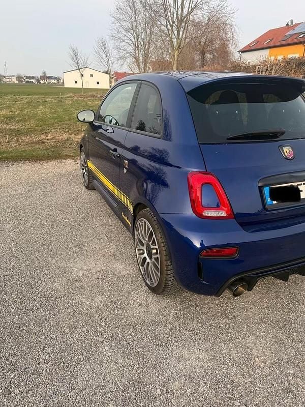 Usado Fiat 500 165 HP (121 kW) 2017 Azul Citadino