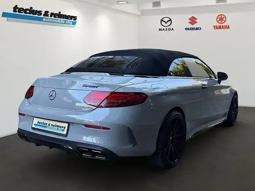 Gebraucht Mercedes C250 AMG line 204 PS (150 kW) 2017 Grau Cabrio
