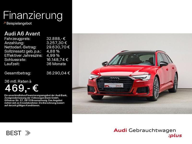 Gebraucht Audi A6 Sport 367 PS (269 kW) 2021 Tangorot metallic Kombi