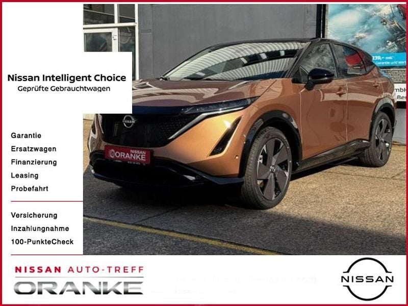 Akatsuki copper (m), kontrastf Gebraucht 2025 Nissan Ariya Evolve SUV | 47.900 € (Guter Preis) - Bild 1/4