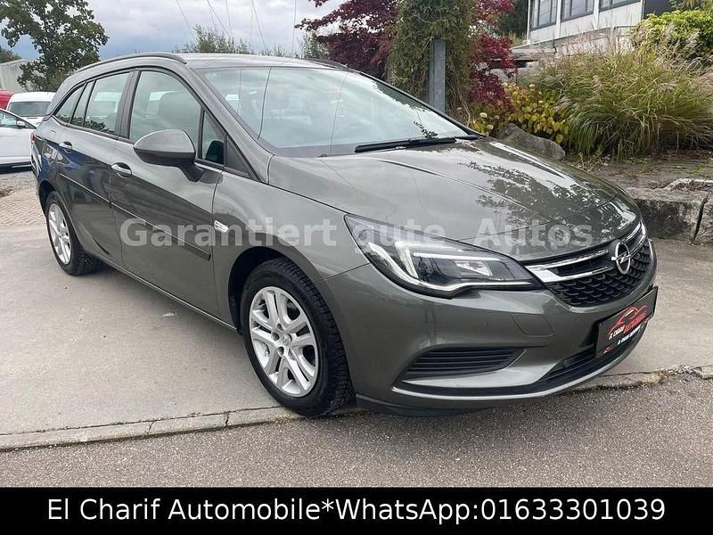 Grau Gebraucht 2019 Opel Astra Edition Kombi | 9.999 € (Fairer Preis) - Bild 1/4