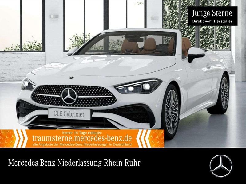 Weiß Gebraucht 2024 Mercedes CLE200 AMG Cabrio | 57.990 € - Bild 1/3