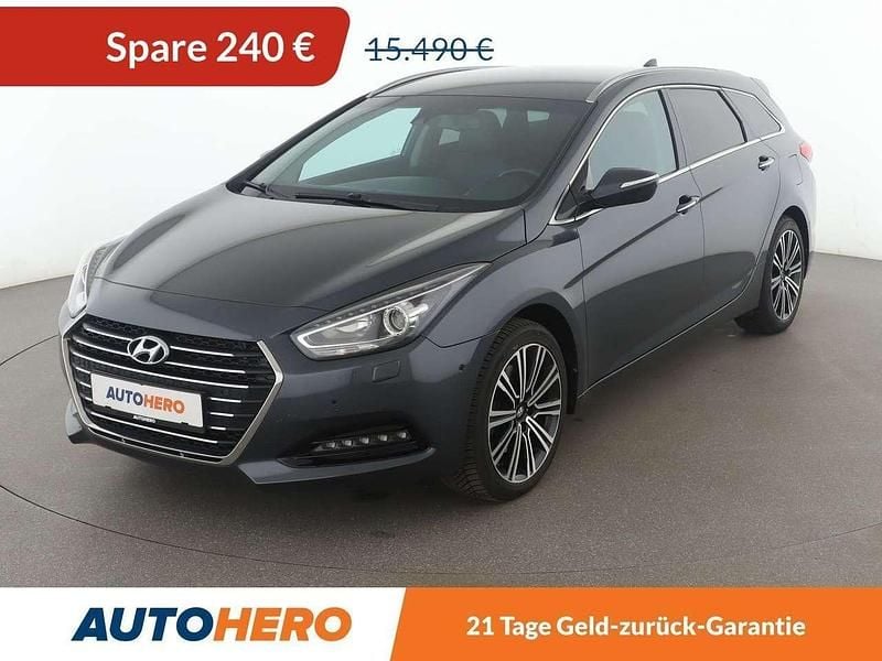 Stone grey Gebraucht 2017 Hyundai i40 Premium Kombi | 15.250 € (Fairer Preis) - Bild 1/3
