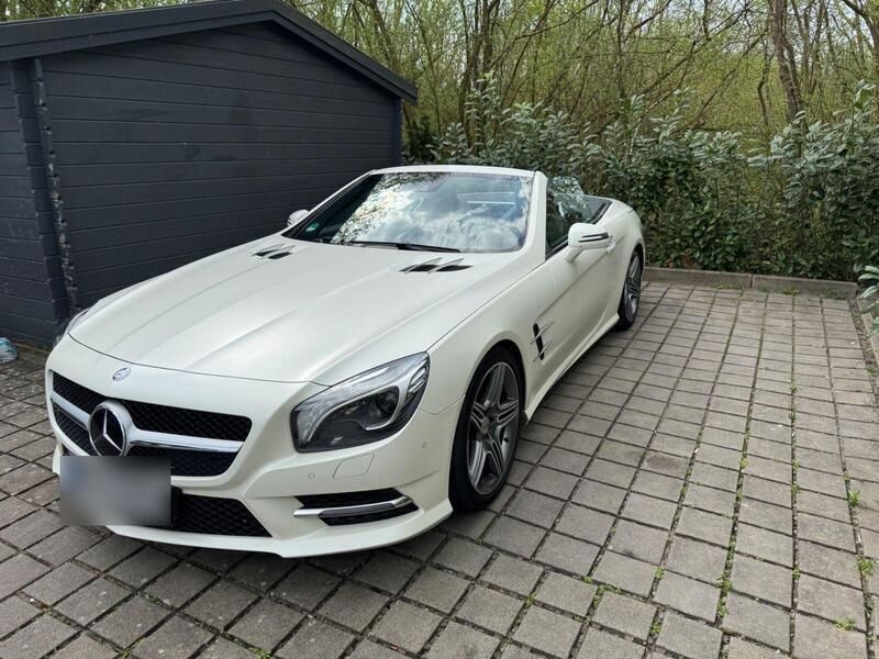 Weiß Gebraucht 2013 Mercedes SL500 AMG Cabrio | 47.900 € (Fairer Preis) - Bild 1/4