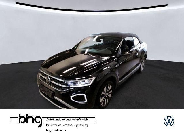 Schwarz Gebraucht 2023 VW T-Roc Cabriolet Style Cabrio | 23.530 € (Superpreis) - Bild 1/3