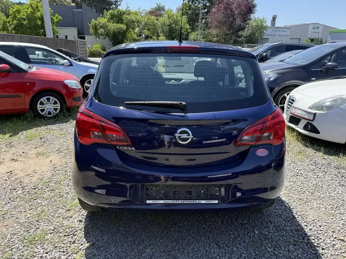 Gebraucht Opel Corsa Selection 69 PS (50 kW) 2015 Royal blau (s2) Kleinwagen