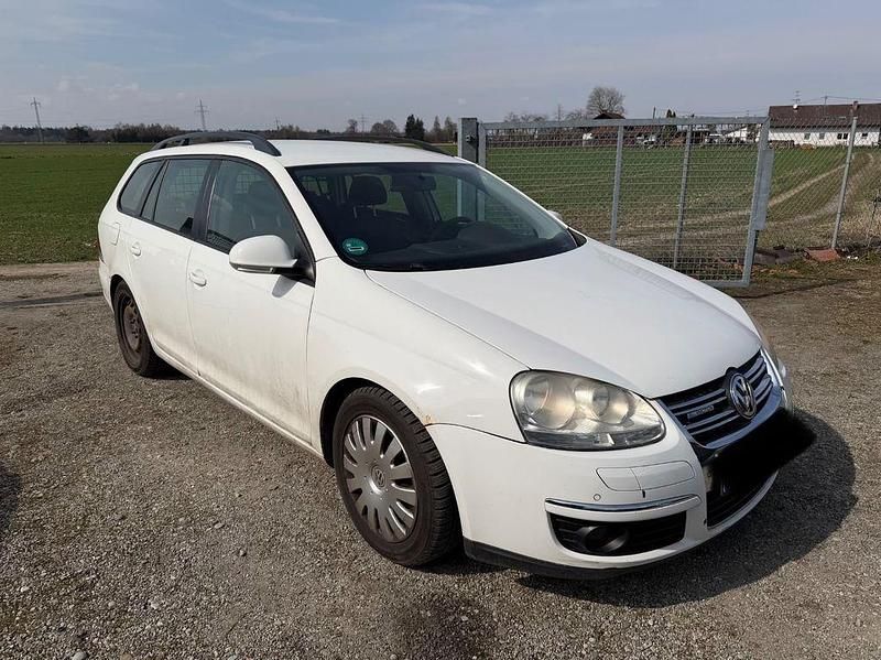 Gebraucht VW Golf VI 105 PS (77 kW) 2009 Weiß Kleinwagen
