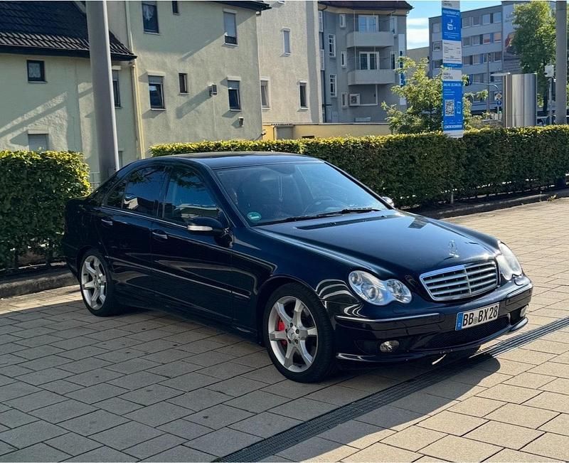Gebraucht Mercedes C320 AMG 224 PS (164 kW) 2005 Blau Limousine