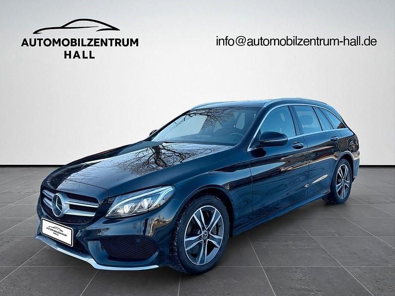 Schwarz Gebraucht 2017 Mercedes C400 AMG Kombi | 17.999 € (Guter Preis) - Bild 1/4