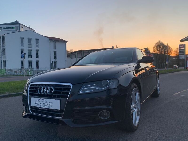 Schwarz Gebraucht 2009 Audi A4 Ambiente Limousine | 6.950 € (Fairer Preis) - Bild 1/4