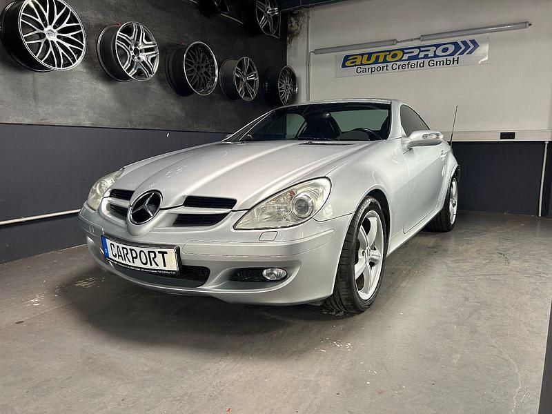 Gebraucht Mercedes SLK350 272 PS (200 kW) 2005 Silber Cabrio