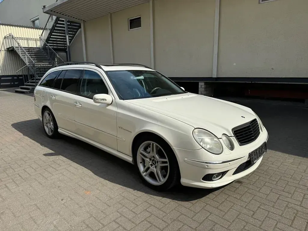 Gebraucht Mercedes E55 AMG AMG 476 PS (350 kW) 2003 Weiß Kombi