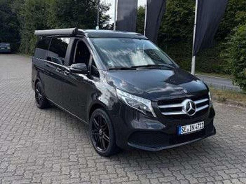 Schwarz Gebraucht 2021 Mercedes V300 Marco Polo Van / Kleinbus | 54.950 € - Bild 1/4