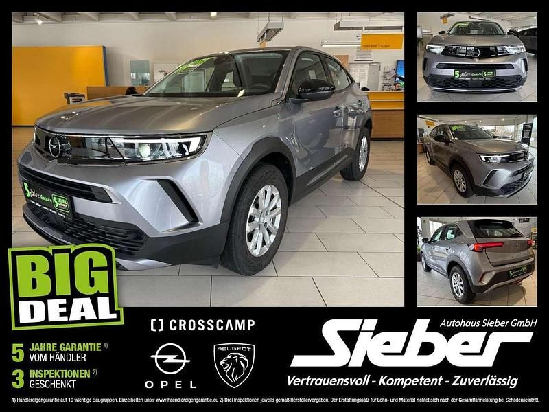 Gebraucht Opel Mokka Edition 131 PS (96 kW) 2023 Kontrast grau/quarz silber SUV