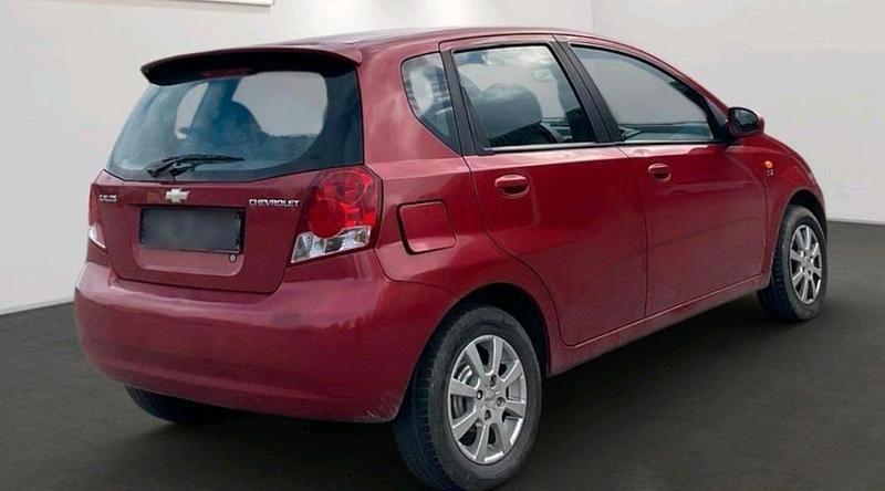 Rot Gebraucht 2007 Chevrolet Kalos Limousine | 2.400 € (Fairer Preis) - Bild 1/4