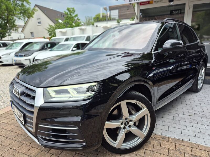 Schwarz Gebraucht 2018 Audi Q5 S-Line SUV | 32.990 € (Teuer) - Bild 1/4