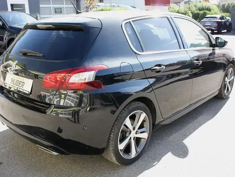 Gebraucht Peugeot 308 Allure GT-Line 131 PS (96 kW) 2017 Schwarz Limousine