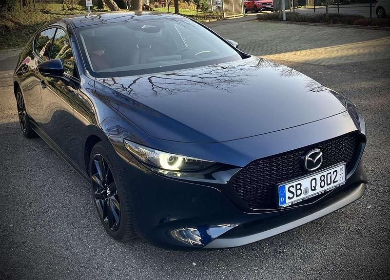 Gebraucht Mazda 3 Exclusive-Line 186 PS (136 kW) 2023 Blau Limousine