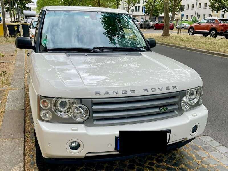Weiß Gebraucht 2008 Land Rover Range Rover Vogue SUV | 7.250 € (Superpreis) - Bild 1/4