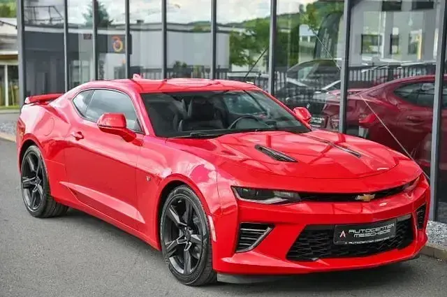 Gebraucht Chevrolet Camaro 453 PS (333 kW) 2016 Red hot Coupé