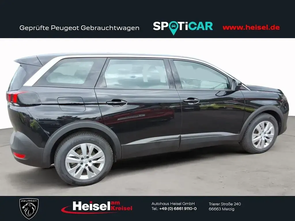 Gebraucht Peugeot 5008 Active 131 PS (96 kW) 2023 Schwarz SUV