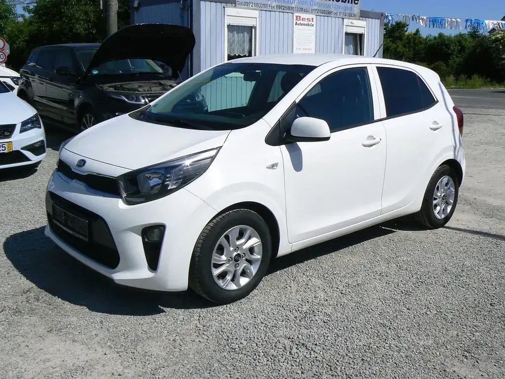 Gebraucht Kia Picanto DREAM-TEAM Edition 84 PS (61 kW) 2017 Weiß Kleinwagen