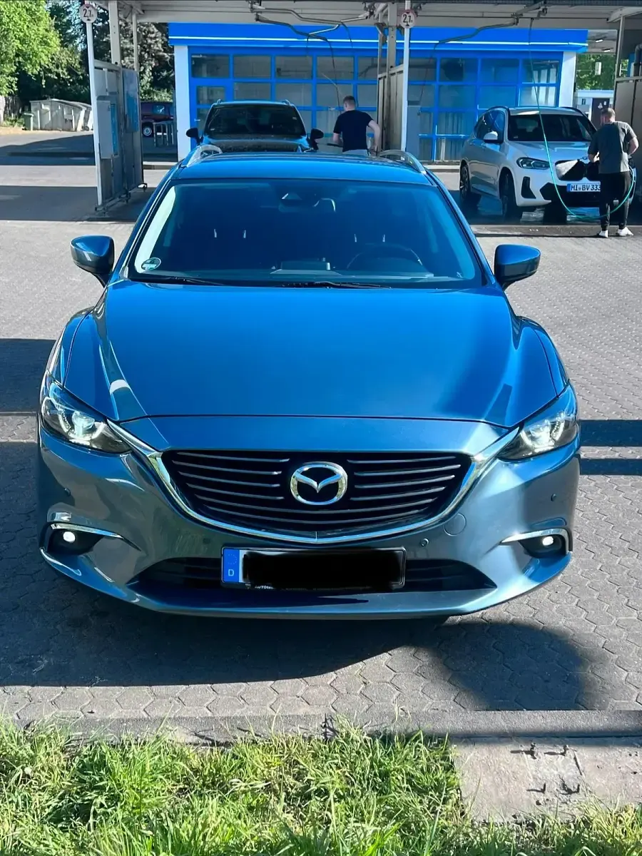 Używany Mazda 6 150 KM (110 kW) 2017 Niebieski Kombi