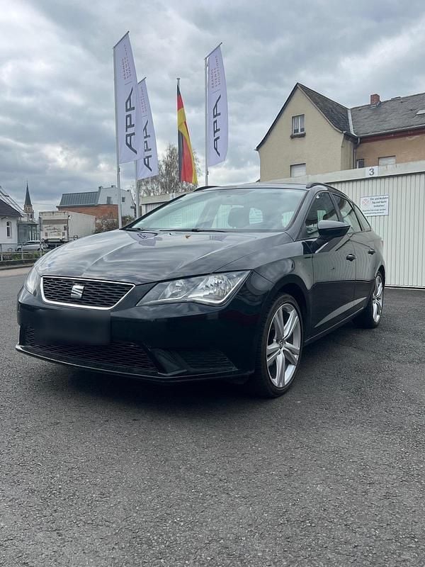 Gebraucht Seat Leon 110 PS (80 kW) 2014 Schwarz Kombi
