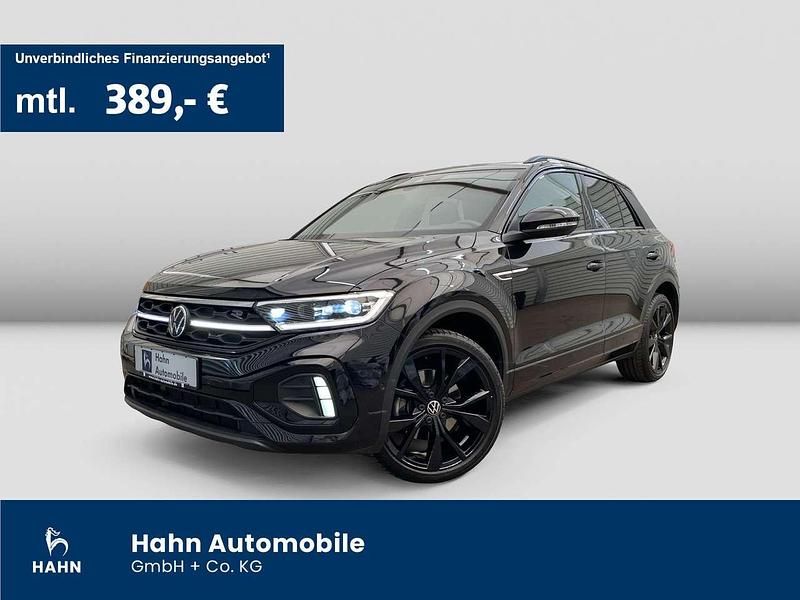 Schwarz Gebraucht 2022 VW T-Roc R-line SUV | 30.890 € (Fairer Preis) - Bild 1/3