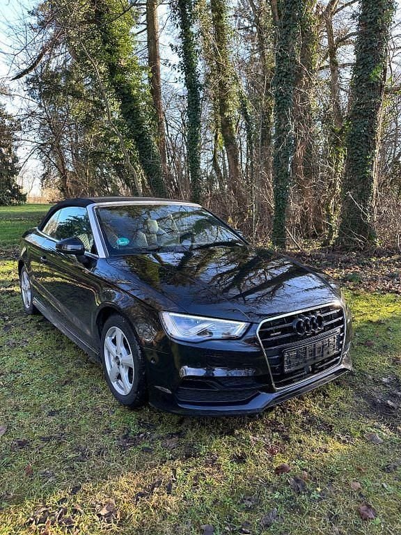 Schwarz Gebraucht 2014 Audi A3 Cabriolet Ambition Cabrio | 14.500 € (Fairer Preis) - Bild 1/4