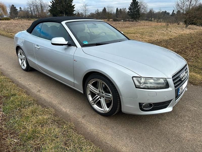 Gebraucht Audi A5 Cabriolet S-Line 190 PS (139 kW) 2011 Silber Cabrio