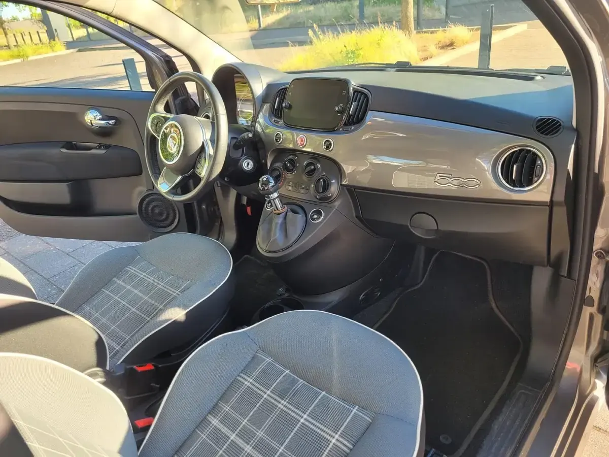 Gebraucht Fiat 500 85 PS (62 kW) 2019 Grau Kleinwagen