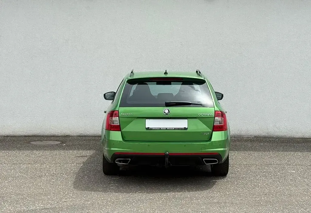 Gebraucht Skoda Octavia RS 184 PS (135 kW) 2015 Grün Kombi