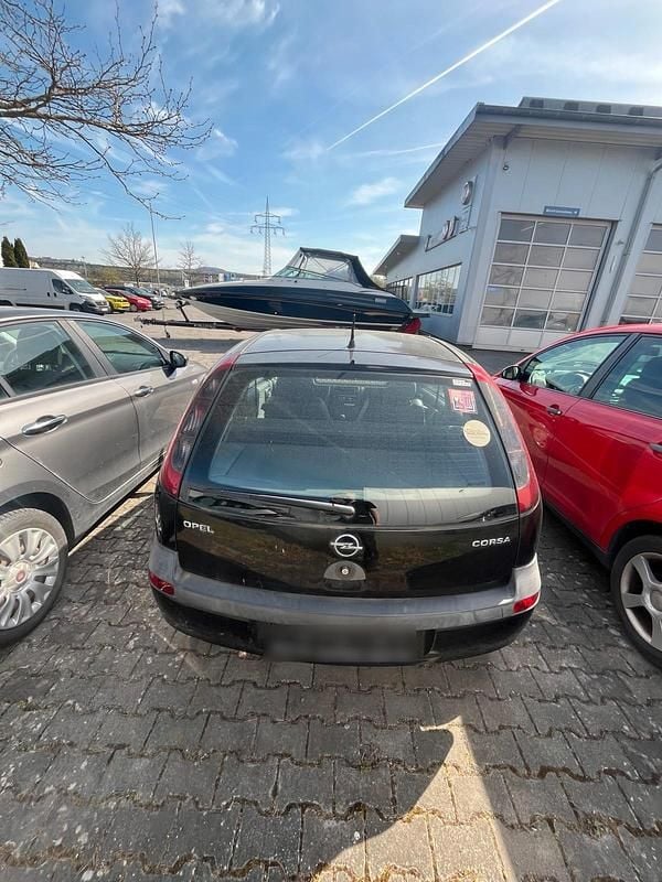 Gebraucht Opel Corsa 58 PS (42 kW) 2002 Schwarz Kleinwagen