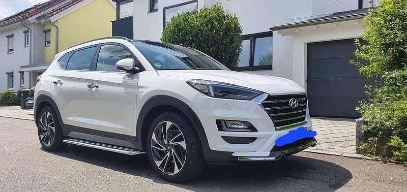 Gebraucht Hyundai Tucson 185 PS (136 kW) 2019 Weiß SUV