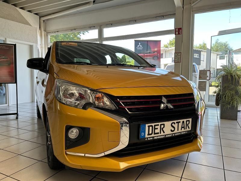 Gelb Neu 2024 Mitsubishi Space Star Select+ Limousine | 14.990 € - Bild 1/4