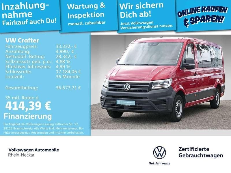 Gebraucht VW Crafter 177 PS (130 kW) 2021 Kirschrot Van