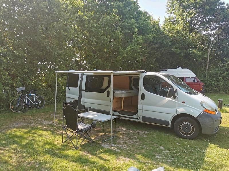 Second-hand Renault Trafic 101 CP (74 kW) 2004 Alb Monovolum