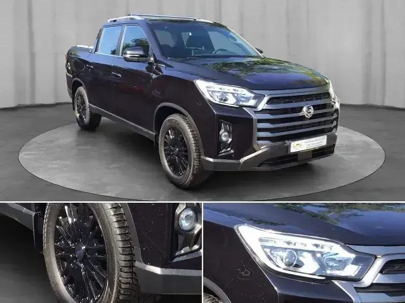 Gebraucht SsangYong Musso Quartz 203 PS (149 kW) 2024 Schwarz (metallic) Limousine