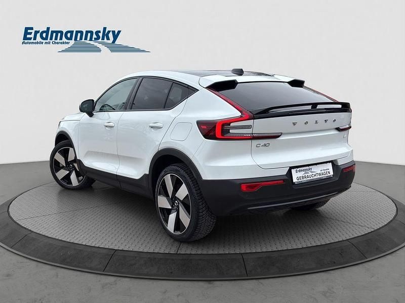 Gebraucht Volvo C40 Plus 169 kW (231 PS) 2022 Crystal white (weiß) SUV