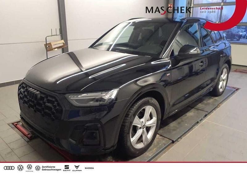 Gebraucht Audi Q5 S-Line 367 PS (269 kW) 2022 Mythosschwarz metallic SUV